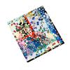 Silk Scarf Women Large Shawl French New Plant And Flower Print Square Bandana Luxury Kerchief Hijab Scarf Female Foulards 130CM