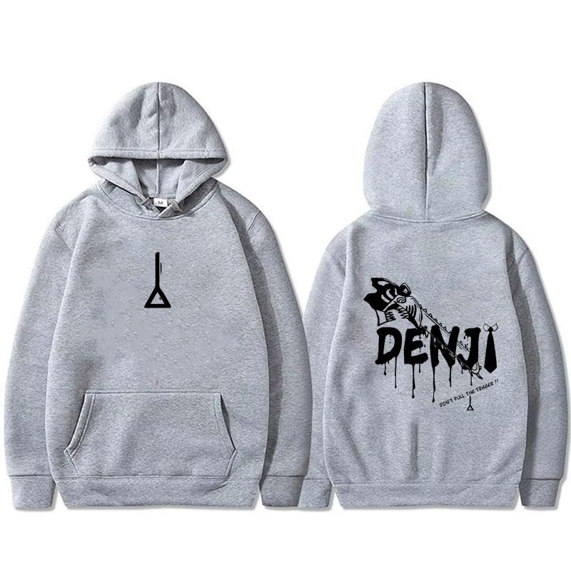 Anime Chainsaw Man Hoodie Kawaii Denji Pochita Funny Print Tracksuit Men Women Cosplay Oversized Hoodies Male Fashion Pullover