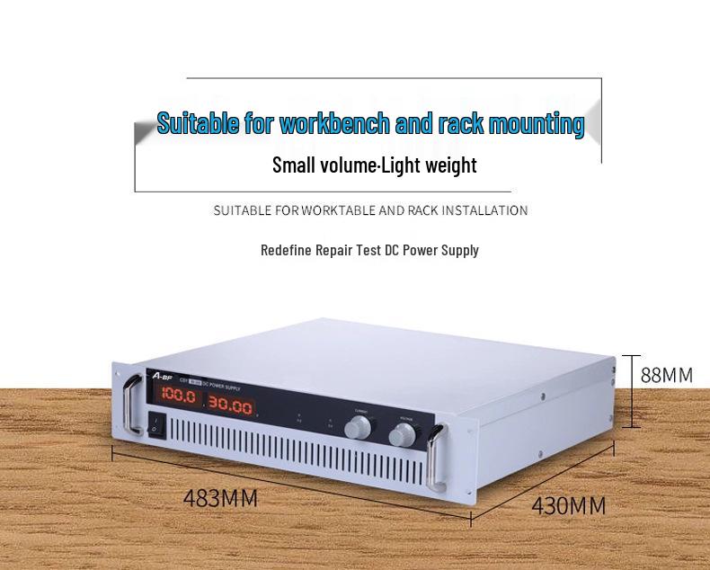 A-BF High Power Adjustable DC Regulated Power Supply 200V 20A, Constant Voltage/Current