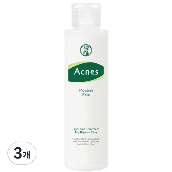 

Acnes Moisture Fluid, 3 шт., 150 мл, лучшая мужская косметика Кореи