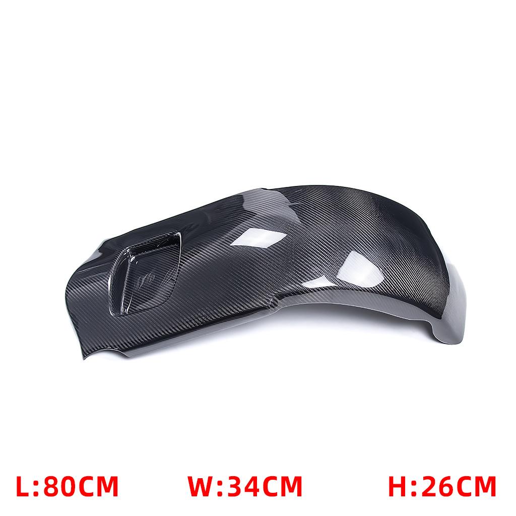 

Carbon Fiber Rear Fender Mud Scraper for Harley Street Glide, Road Glide, and Road King