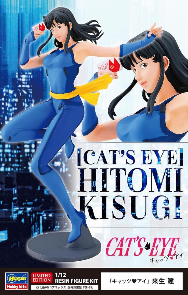 Hasegawa Eye Kisugi Hitomi Scale Unpainted Resin Figure SP670 Cat's 1/12
