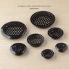 Wardrobe Shoebox Cabinet Round Mesh Holes Stainless Steel Louver Air Vent Louver Ventilation Cover for Kitchen Bathroom