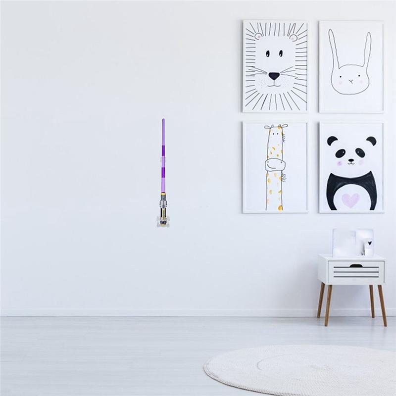 A95I-Transparent Lightsaber Wall Mount Storage Stand Lightsaber Stand Wall Shelf Mount