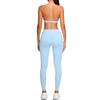 New Tight T-Shaped Back Yoga Suit Set, Elastic High Waist Fitness Suit, Running Speed Drying Fitness Suit