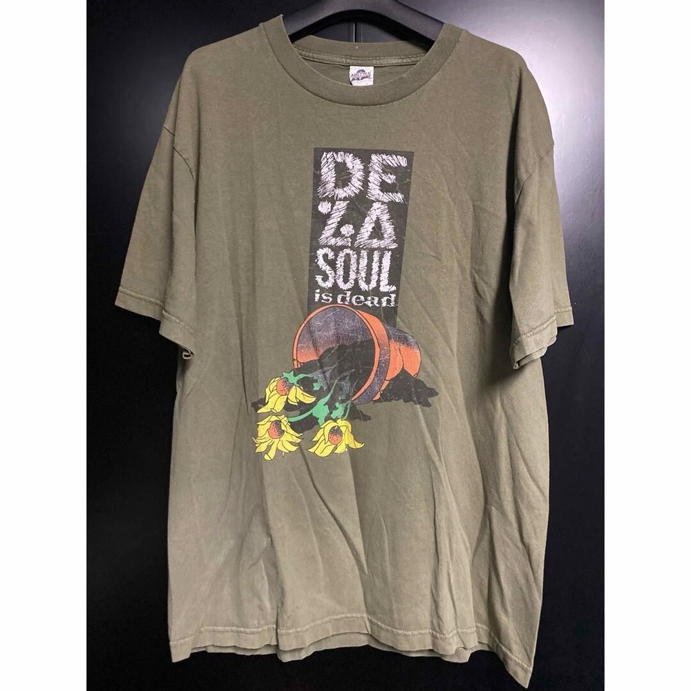 De La Soul band Is Dead 90s Graphic short sleeve T shirt vtg NH12059 Unisex T-Shirt L