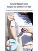 T29 High-Speed Portable Fan: USB Charged, Mini Size, 100-Speed Digital Display, Powerful Turbine