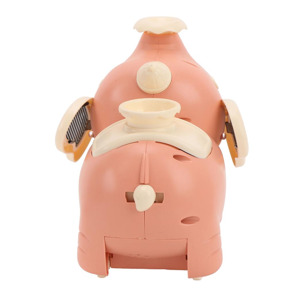 Elephant Blowing Spray Fog Toy with Music Light Tummy Time Interactive Battery Powered Baby Elephant Toy