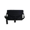 Water-Repellent Men Fashion Shoulder Bag Nylon Solid Color Messenger Bags Phone Pouch Unisex Men Handbag Casual Women Crossbody Bag