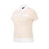 FILA Fresher Striped Polo Knit Top Women tops A11W635401FYE