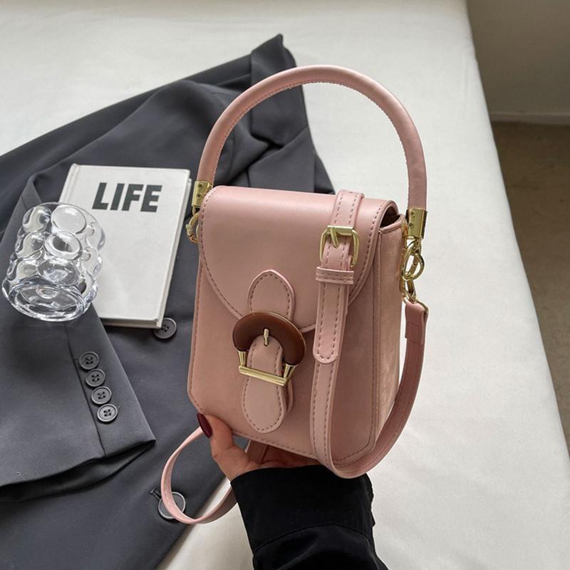 High-end Bags for Women 2024 New Fashion Horseshoe Buckle Handbags Popular One-shoulder Cross-body Small Square Bag