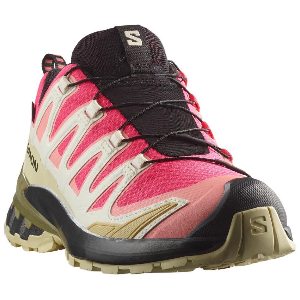 SALOMON XA Pro 3D V9 Rutschfest Abriebfest Niedrig geschnitten Outdoor Schuhe Damen Rosa 477446