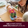 LEGO Botanical Flowering Cactus Toy - Birthday Present, Building Blocks, Mother's Day Gift for Girls, Boys, Children Ages 9, 10, 11, Elementary School