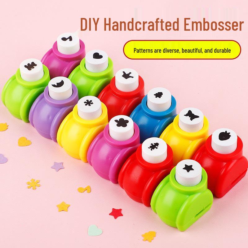 Kids' DIY Embossing Machine for Handmade Greeting Cards - Educational Tool
