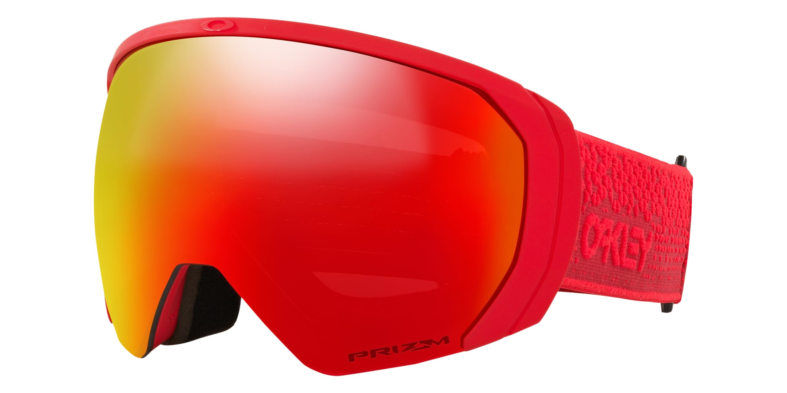 

Oakley Flight Path Large Red Torch Iridium One Size Goggles, Ember/Prizm Lens,