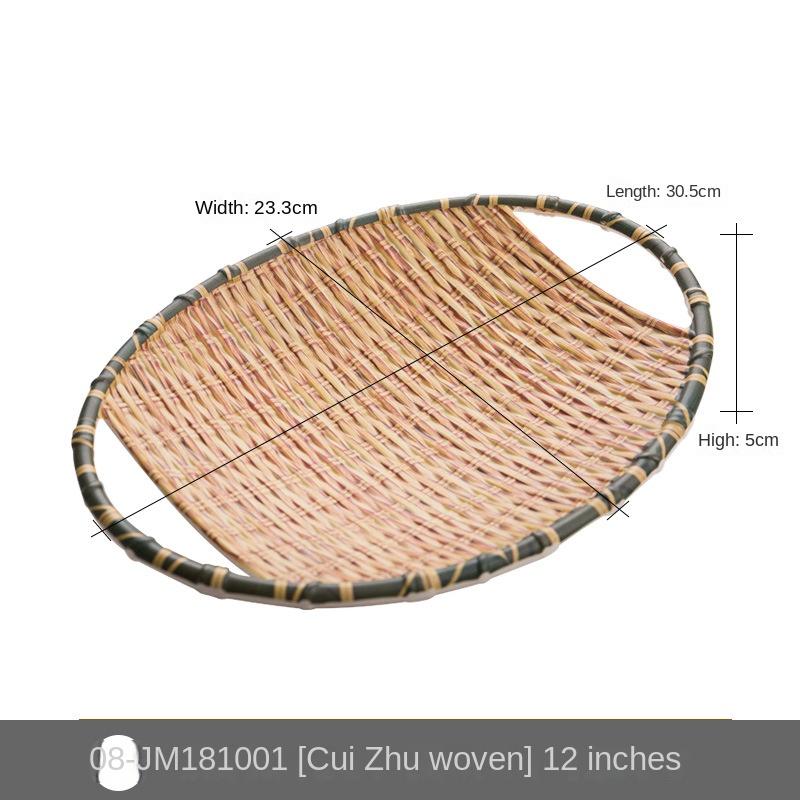Imitation Bamboo Plate Personalized Creative Tableware  Long Plate Fried Food  Fried Skewer Dustpan Fruit Plate