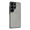 Case for Galaxy S26 Ultra - Leather/PU, Gray, With Stand