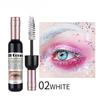 1PC Colorful Eyelash Mascara EyeLashes Extension Curling Lengthen White Purple Cosplay Makeup Glitter Point Diamond Mascara