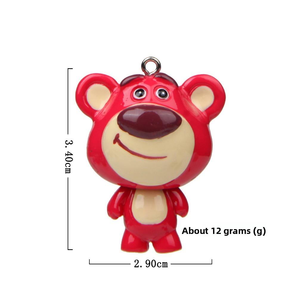 Mickey Mouse Resin Handcraft Keychain With Cartoon Accessories For Gift Giving And Party Decor