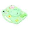 For iPad mini (2024)/(2021) Silicone Case Rotating Kickstand Hand Grip Cute Tablet Cover