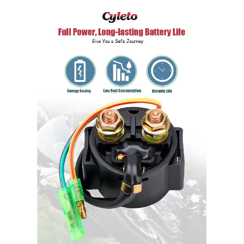 Motorcycle Starter Solenoid Relay for Honda ATC 125M ATC250ES CH125 FL350R FL400R NH80 Sportrax TRX 200 250 300 Fourtrax 350 400