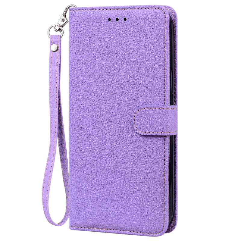 Candy Color Buchleder Flip Portemonnaie Handyhülle für iPhone 15 14 13 12 11 Pro Max X XR XS Max 7 8 15 Plus Luxus Fashion Cover
