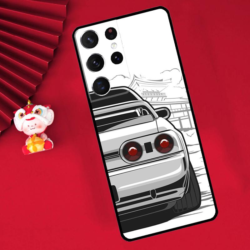 Skyline Gtr R32 Funda For Samsung Galaxy S24 S23 S22 Ultra Plus S20 S21 FE S8 S9 S10 Note 10 20 Ultra Case