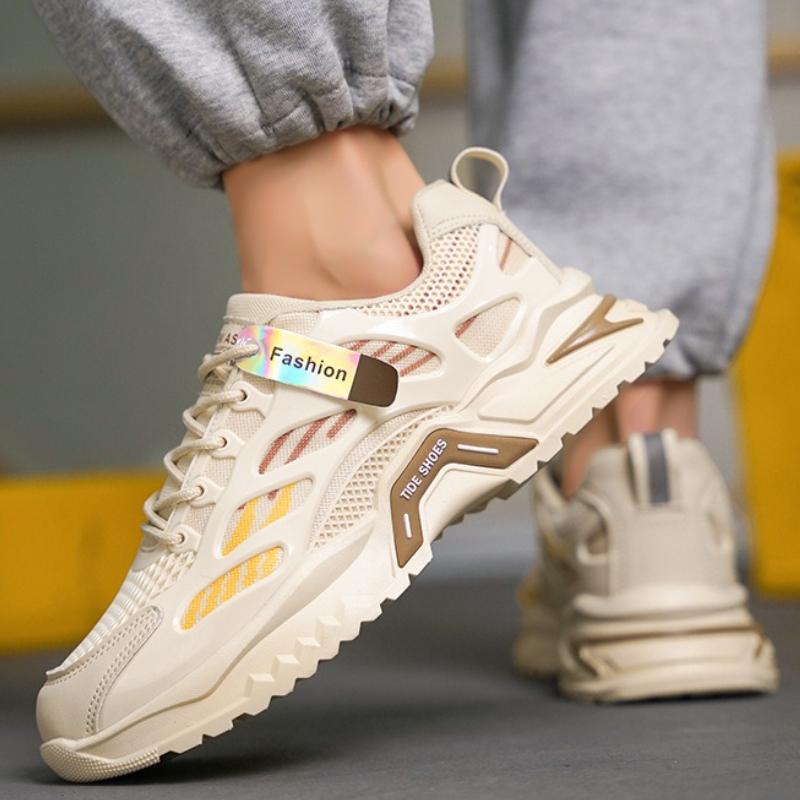 Mesh Men's Casual Shoes Breathable Mens Vulcanized Shoes Durable Fashion Tennis Shoe Lightweight Shoes for Men Tenis Masculino