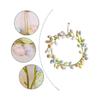 Easter Wreath Front Door 36cm Round Artificial Easter Garland Easter Egg Wreath Creative Spring Wreath Garland Easter Decoration for Front Door Bedroo