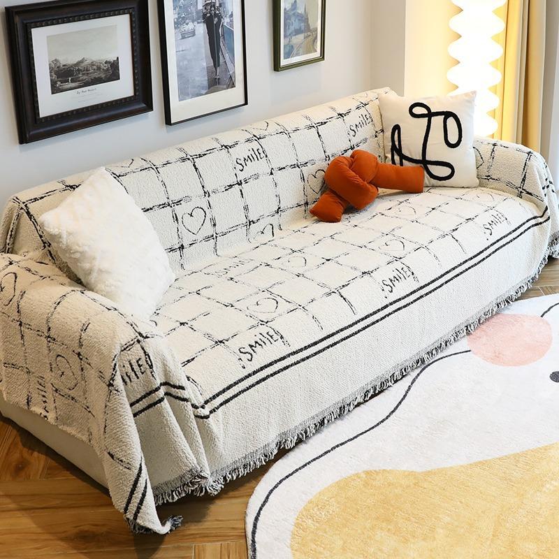 Chenille High-End Sofa Towel Three-Person Sofa Cover Cloth High-Grade Sense Sofa Blanket