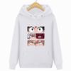 Langermet for menn og kvinner Uformell mote gensere Japansk tegneserie løs hettegenser Komfortabel kreativitet Streetwear