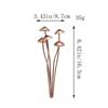 Metal Mushroom Garden Dotted Small Potted Ornament Diy Toy House Landscape Bonsai Plant Garden Decoration