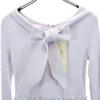 unused Debut de Fiore Check Pattern Long sleeve Rib knit docking one piece Women Used