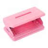 1/4" Double Hole Loose-leaf Paper Puncher Round Hole Metal Puncher Manual Labor-saving Adjustable Hole Punch Office Supplies