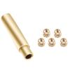 Heat Insert Nut Iron Tip M2 M3 M4 M5 M6 M8 Brass Thread Embedded Kit Heat Insertion Tool for Plastic 3D Printer Soldering Iron