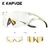 Kapvoe Photochromic Sunglasses Fashion Cycling Glasses Outdoor Sports Glasses UV400 Eyewear MTB Road Men Goggles Bicycle Women