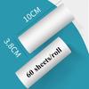 1PC Cleaning Tool Pet Hair Remover Adhesive Tear Type Roller Dust for 60sheets/roll Household Roll Paper Sticky Roller Brush
