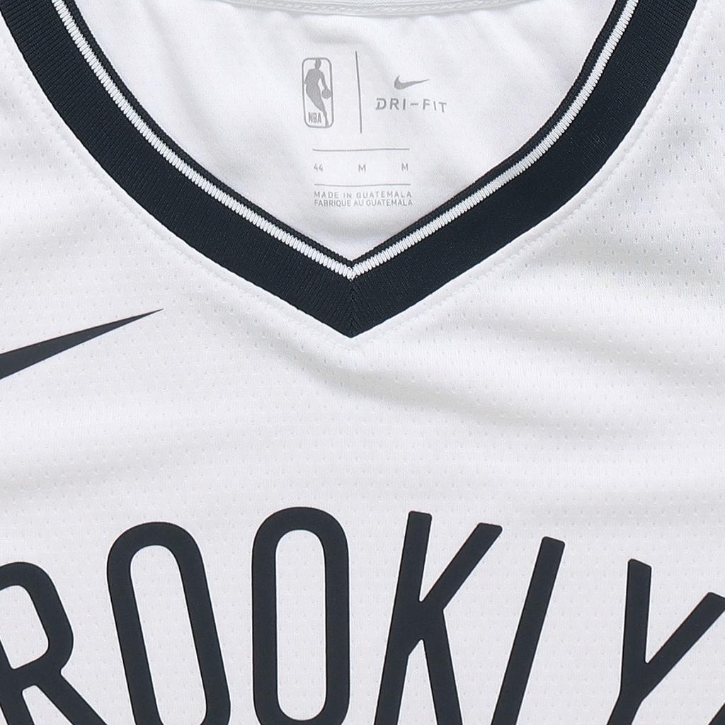 Nike NBA Brooklyn Nets Kyrie Irving 11 Fan Edition Jersey White Men Streetwear CW3584-105