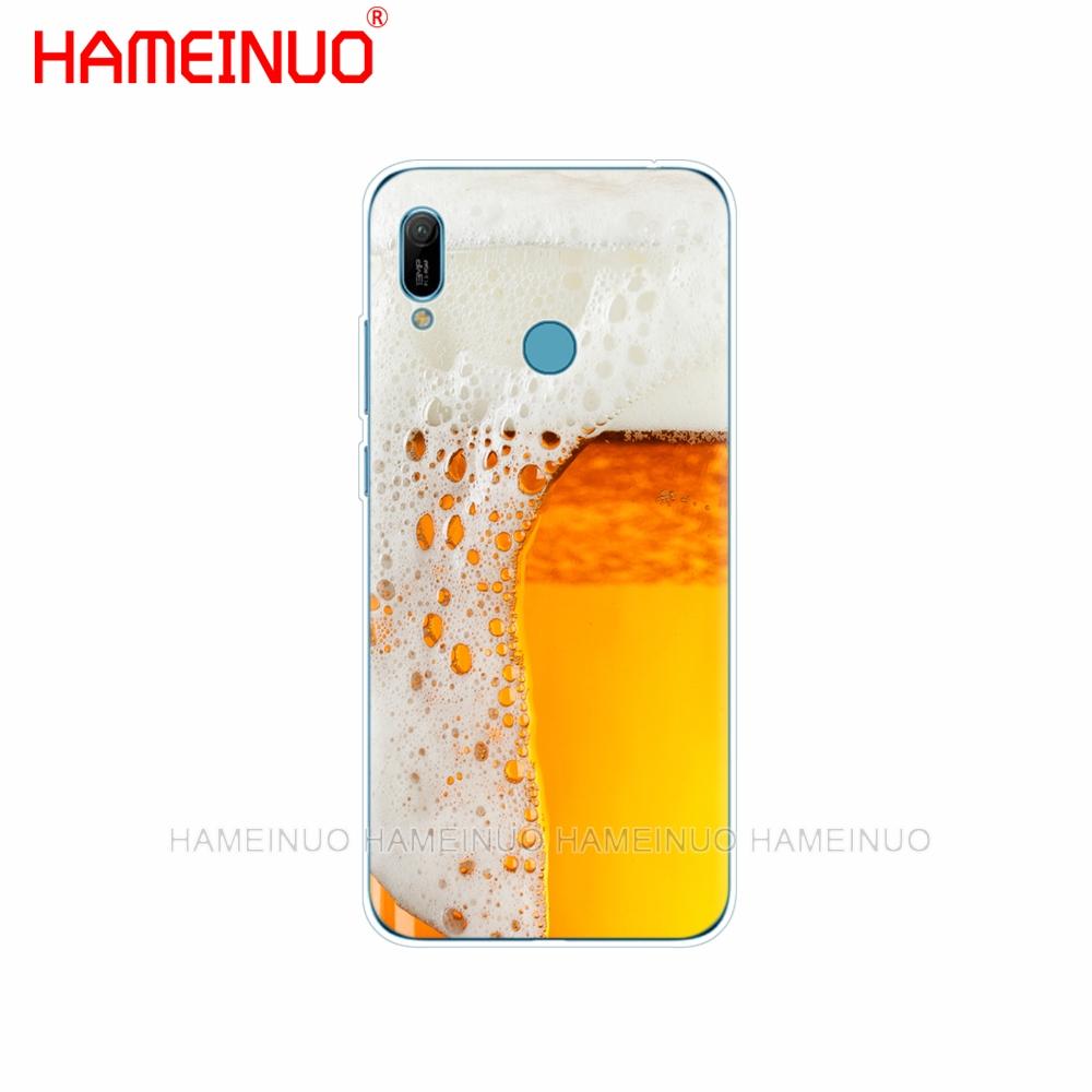 Silikonový kryt na telefon huawei Y5 Y6 Y7 Y9 PRO PRIME 2019 honor 8s 8a 20 LITE PRO 10i view 20 V20 Beer Summer Cocktai Food
