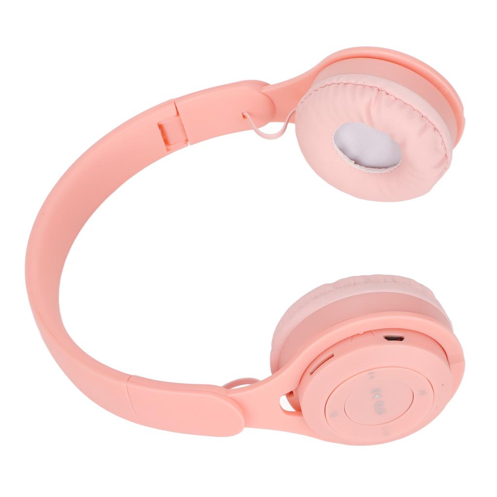 Y08 Kids Headphone Macaron Stylish Stereo Sound Foldable Plug In Card Bluetooth Over Ear Headphones