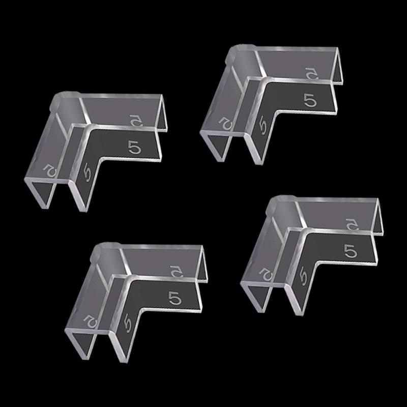 Easyly Install Aquariums Edges Protectors Offering Superior Safety Against Collision Tilting and Water Leakage