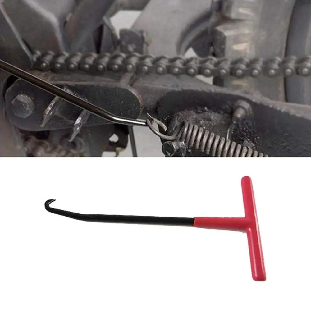 Herramienta Extractor de Muelles de Escape Motonieve ATV Motocicleta Silenciador Soporte de Escape Herramienta de Extracción Tipo Mango en T con Recubrimiento de Goma