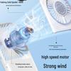 Rechargeable 2026 Handheld Fan: Long Battery Life, Foldable, Portable, High-Speed, Neck Hanging, Desktop Fan