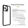 Für Oppo Reno14 Pro Hülle Für Hülle für Oppo Reno14 14 Pro Stoßfeste Handyhülle Schwarzer Rand Abdeckung Für Oppo Reno14 Pro 5G