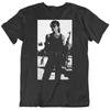 Sarah Connor Terminator 2 T2 Movie Fan Black T Shirt