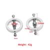 Stainless Steel Adjustable Nipple Clips - Erotic Nipple Stimulation, Breast Bondage Restraint, BDSM Fetish Toy for Women