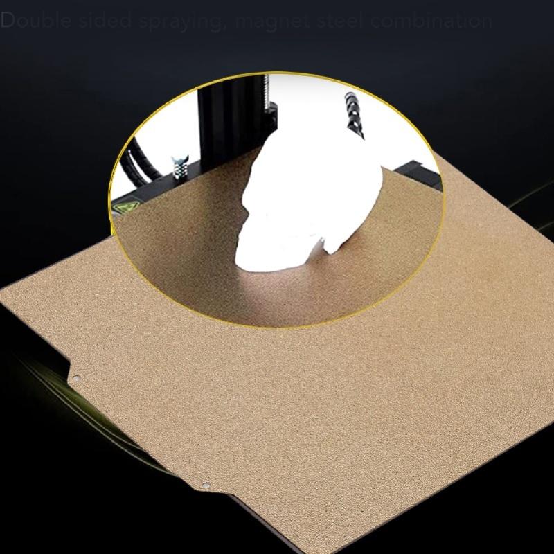 Textured Smooth PEI Build Plate 250x250mm Double Sided 3D Printer Platform For QIDI Q1 Pro