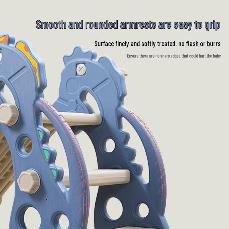 Bitozhe Kids Foldable Indoor Slide