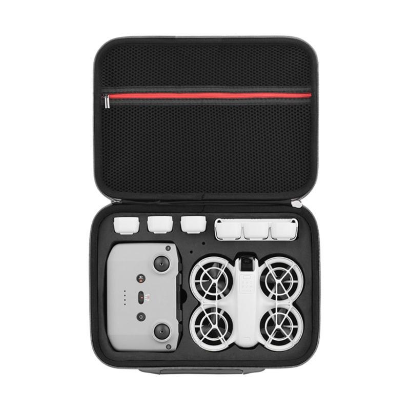 Travel Carrying Case Pouch for Quadcopter, Portable Storage Bag Organiser with Collision Proof Compartment