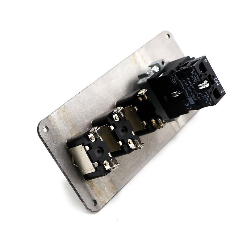 12V Racing Car Ignition Switch Panel Engine Start Stop Ignition Push Buttons LED Toggle Switch Panel Carbon For Truck